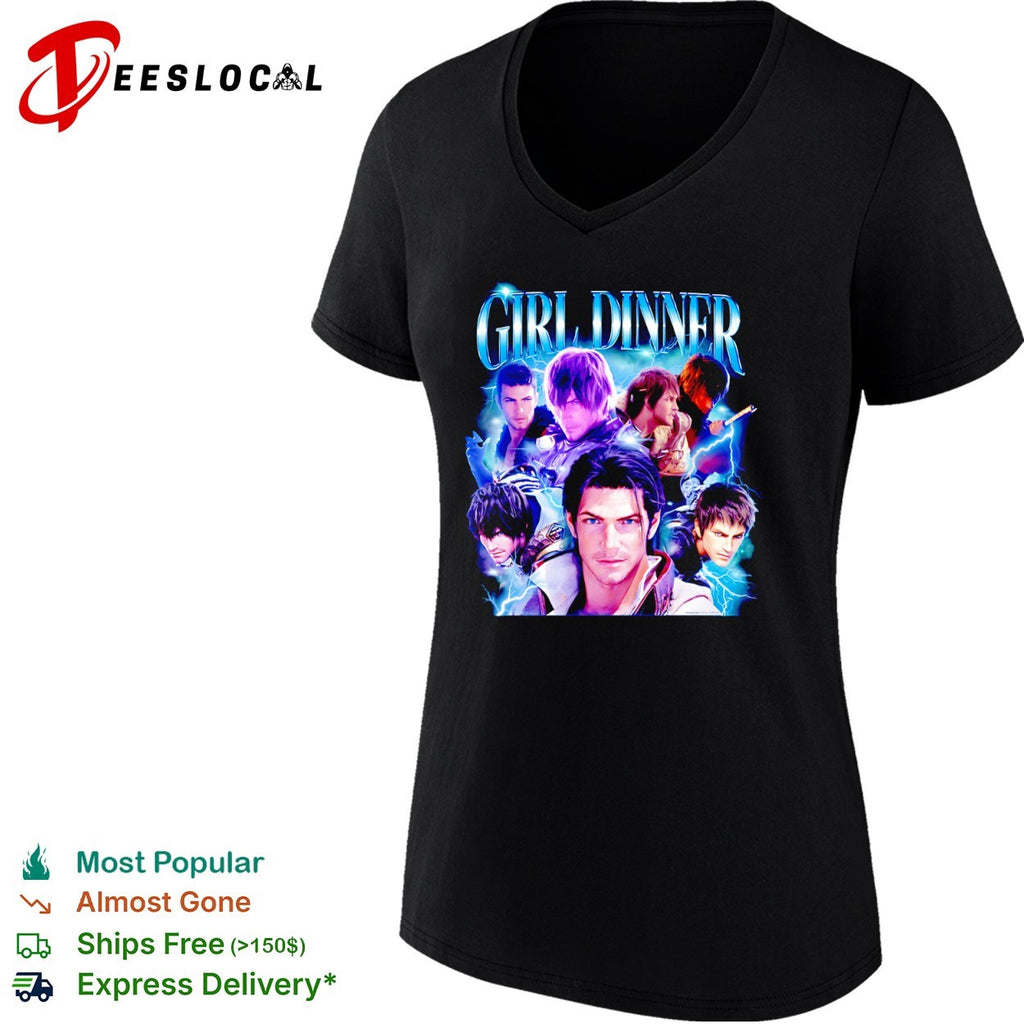 Girl Dinner Final Fantasy Square Enix shirt
