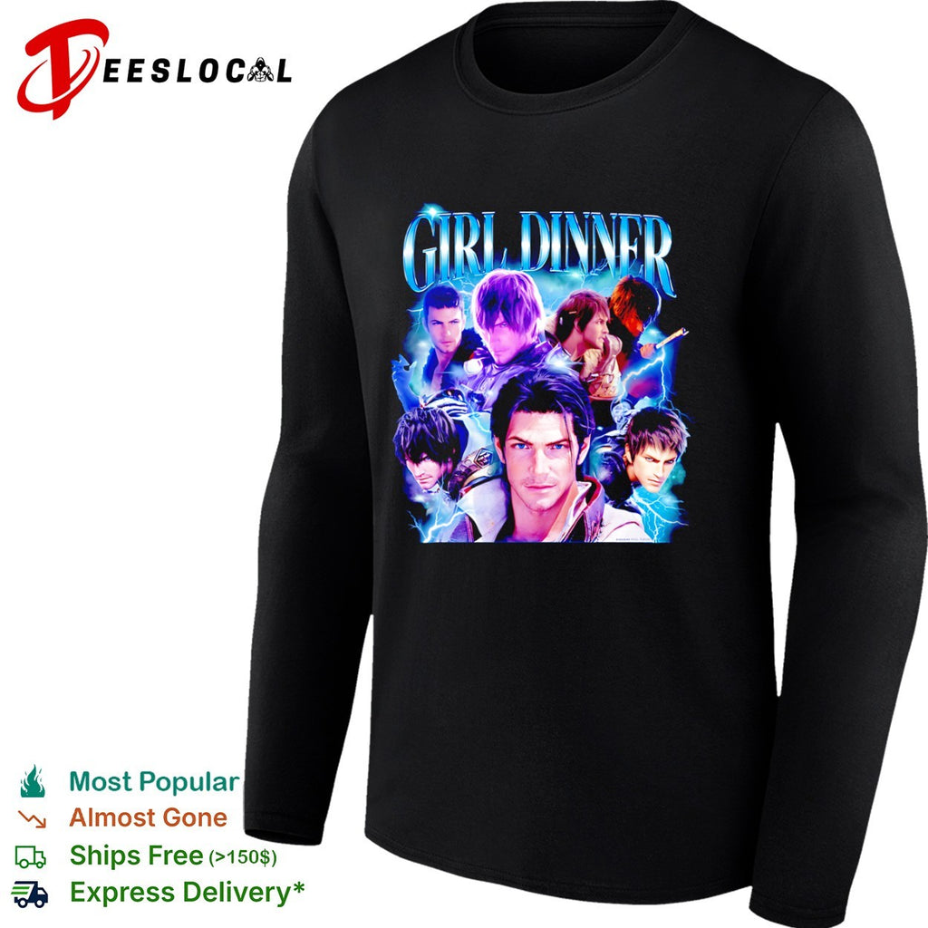 Girl Dinner Final Fantasy Square Enix shirt