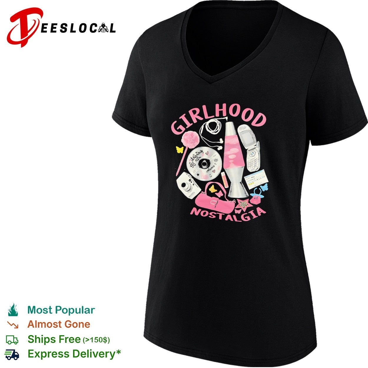 Girlhood Nostalgia Driving Mix Volume 1 Retro shirt
