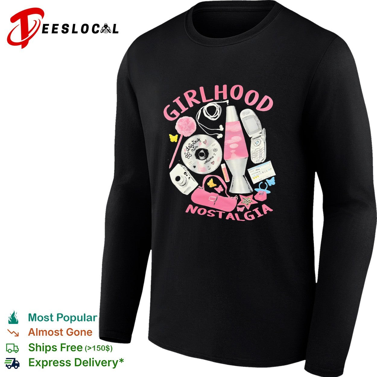Girlhood Nostalgia Driving Mix Volume 1 Retro shirt