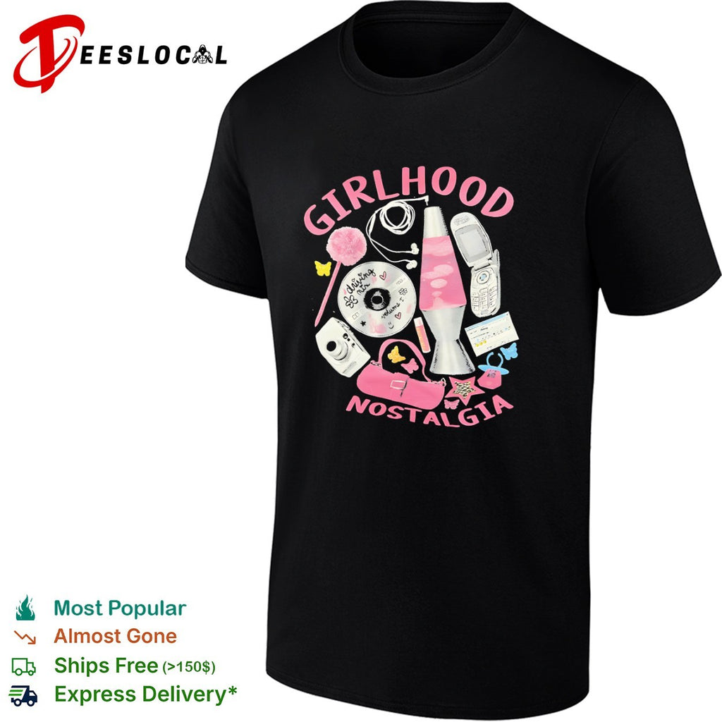 Girlhood Nostalgia Driving Mix Volume 1 Retro shirt