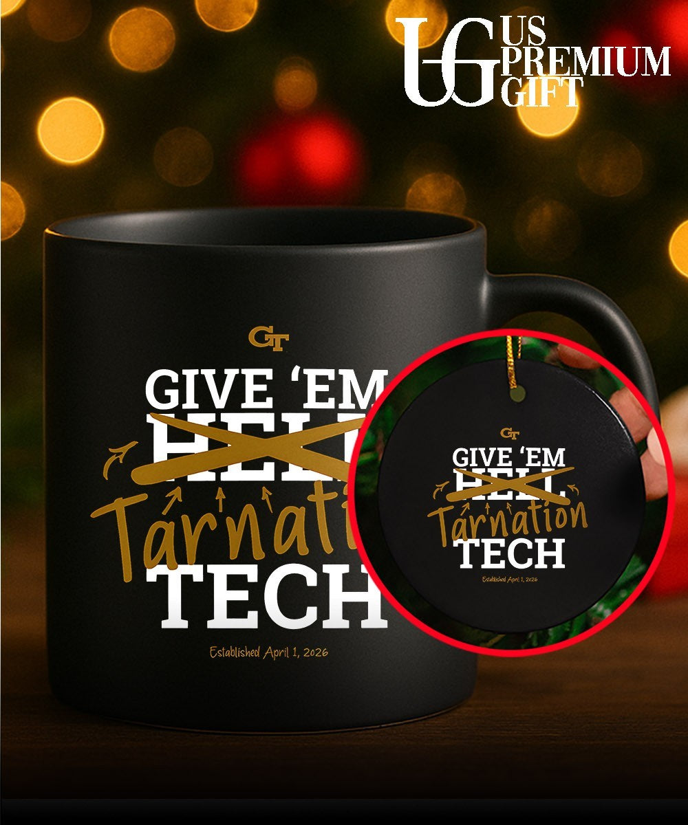 Give ’em Tar’nation Tech Georgia Tech April Fool’s 2026 shirt
