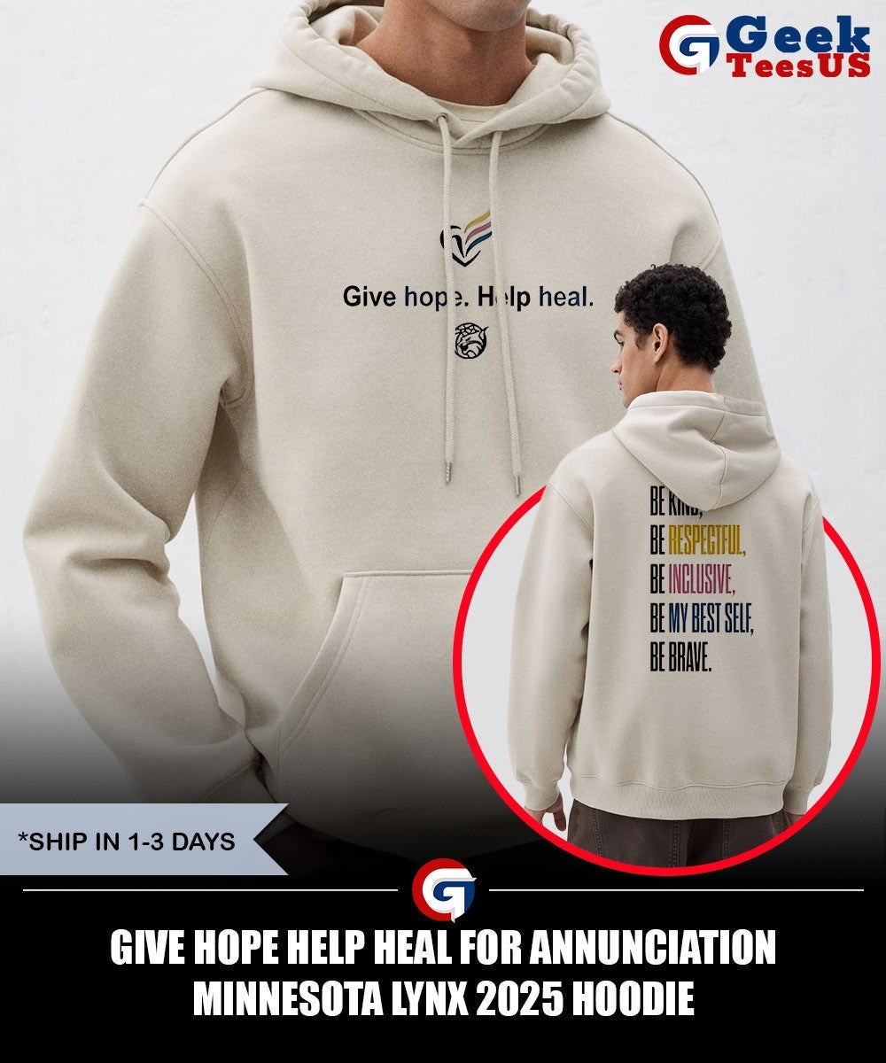 Give hope help heal for Annunciation Minnesota Lynx 2025 shirt