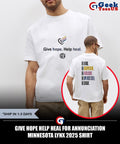 Give hope help heal for Annunciation Minnesota Lynx 2025 shirt