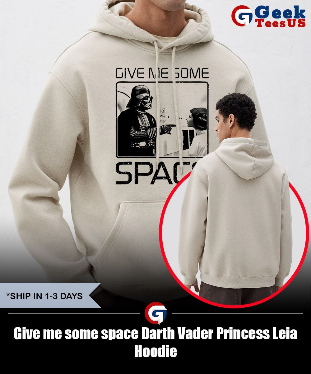 Give me some space Darth Vader Princess Leia shirt
