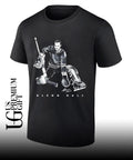 Glenn Hall Chicago Blackhawks hockey bitmap signature shirt
