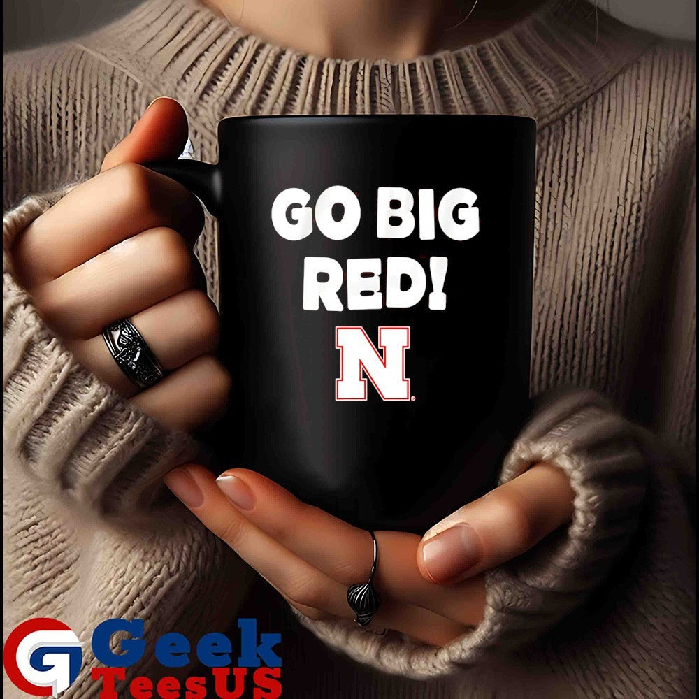 Go Big Red Nebraska Cornhuskers slogan shirt