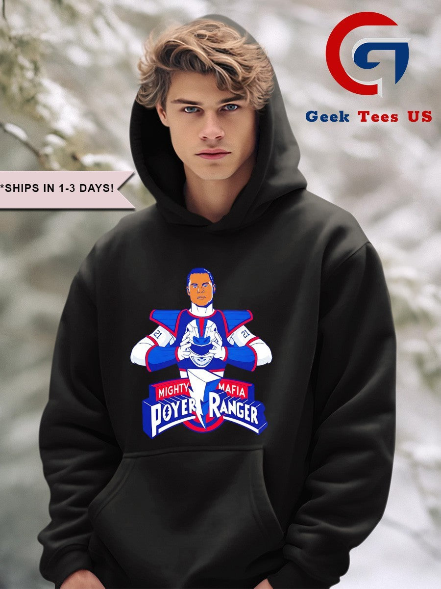 Go Go Poyer Ranger Mighty Mafia T-shirt