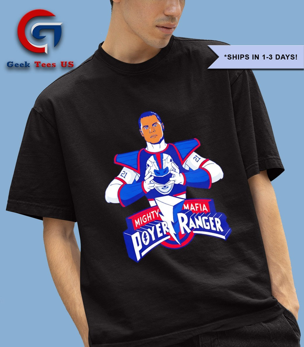 Go Go Poyer Ranger Mighty Mafia T-shirt