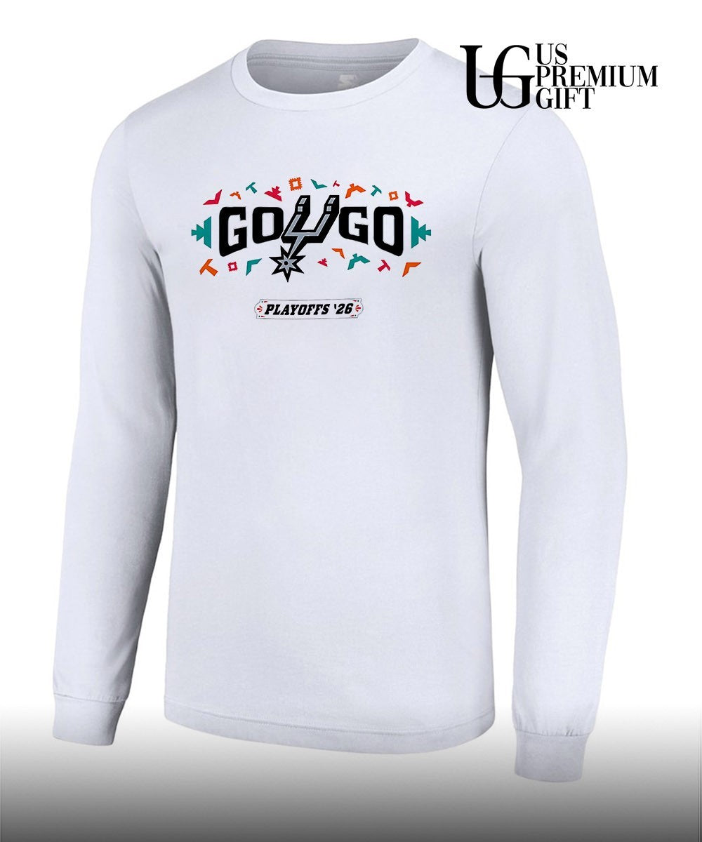 Go Spurs Go Playoffs San Antonio Spurs basketball 2026 shirt