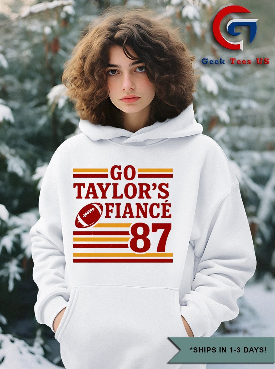 Go Taylor’s Fiance 87 Travis Kelce Engagement shirt