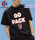 Go pack NC State Wolfpack football slogan shirt