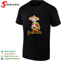 Goblin wearing Smiguel sombrero poncho shirt
