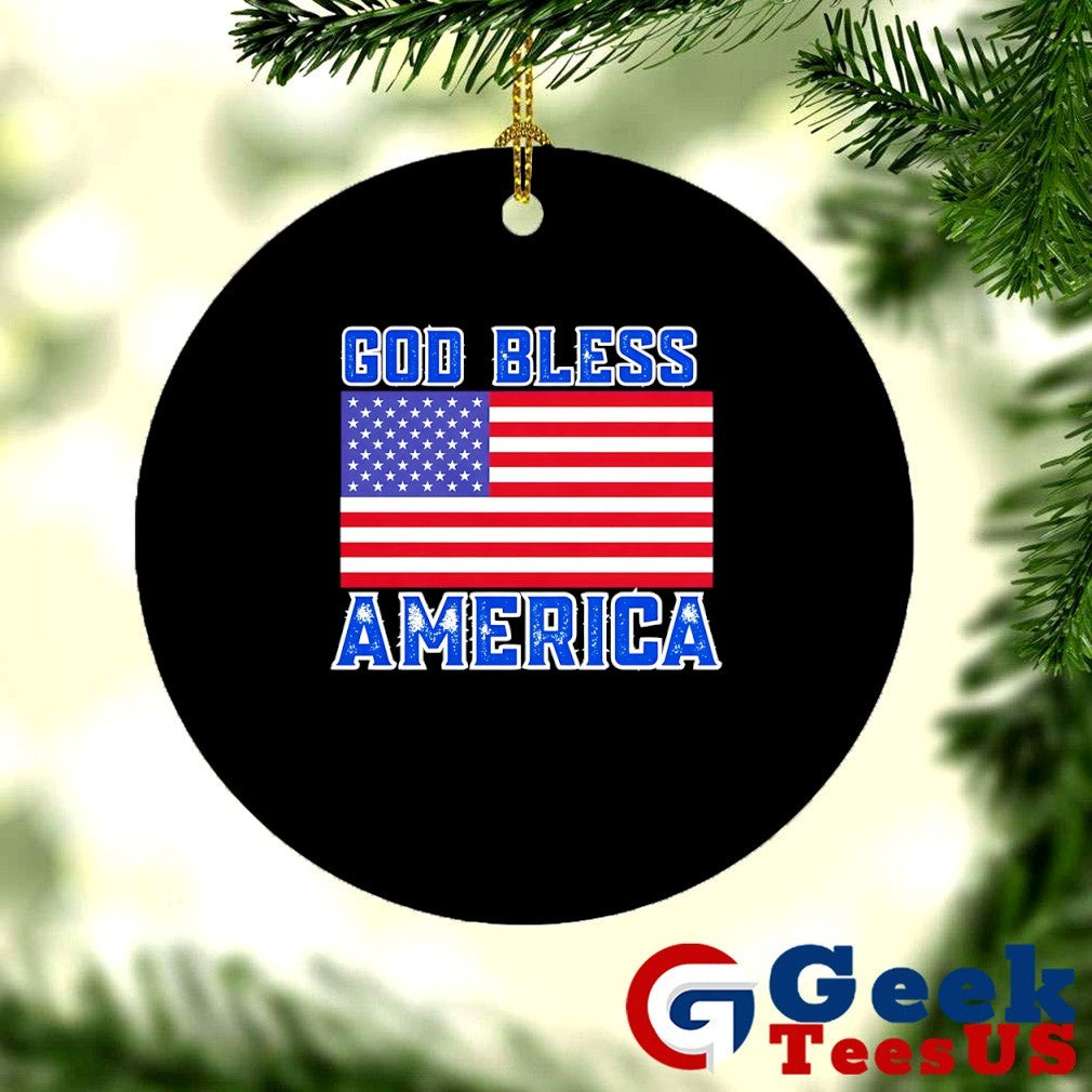 God Bless America Flag T-shirt