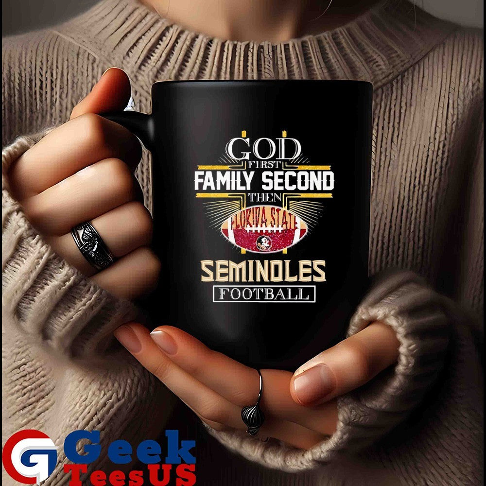 God first second Florida State Seminoles Football 2025 shirt