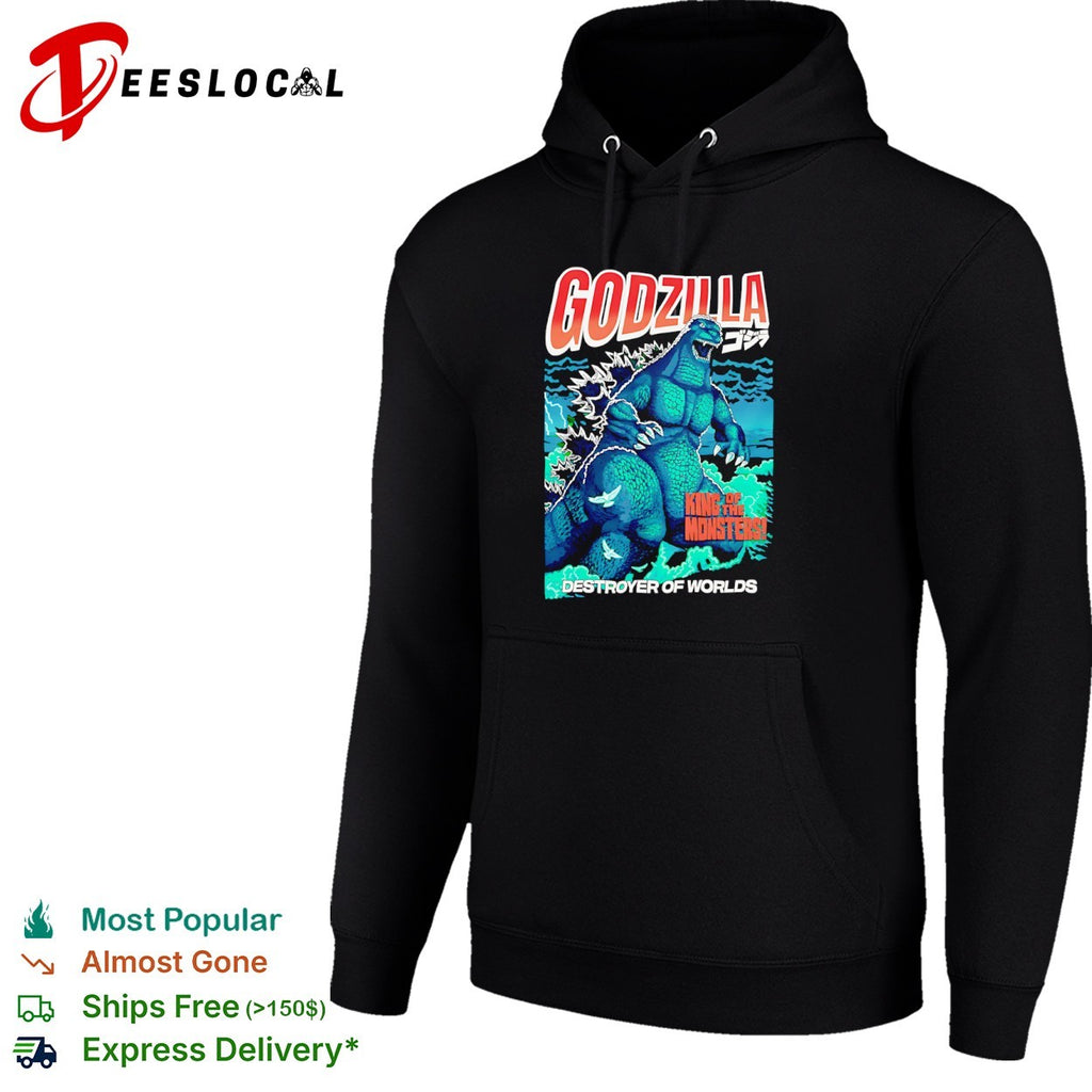Godzilla King of the Monsters Destroyer of Worlds shirt