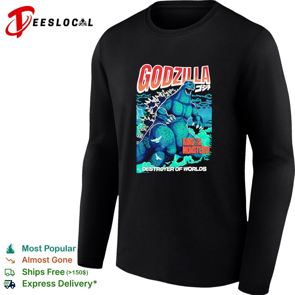 Godzilla King of the Monsters Destroyer of Worlds shirt