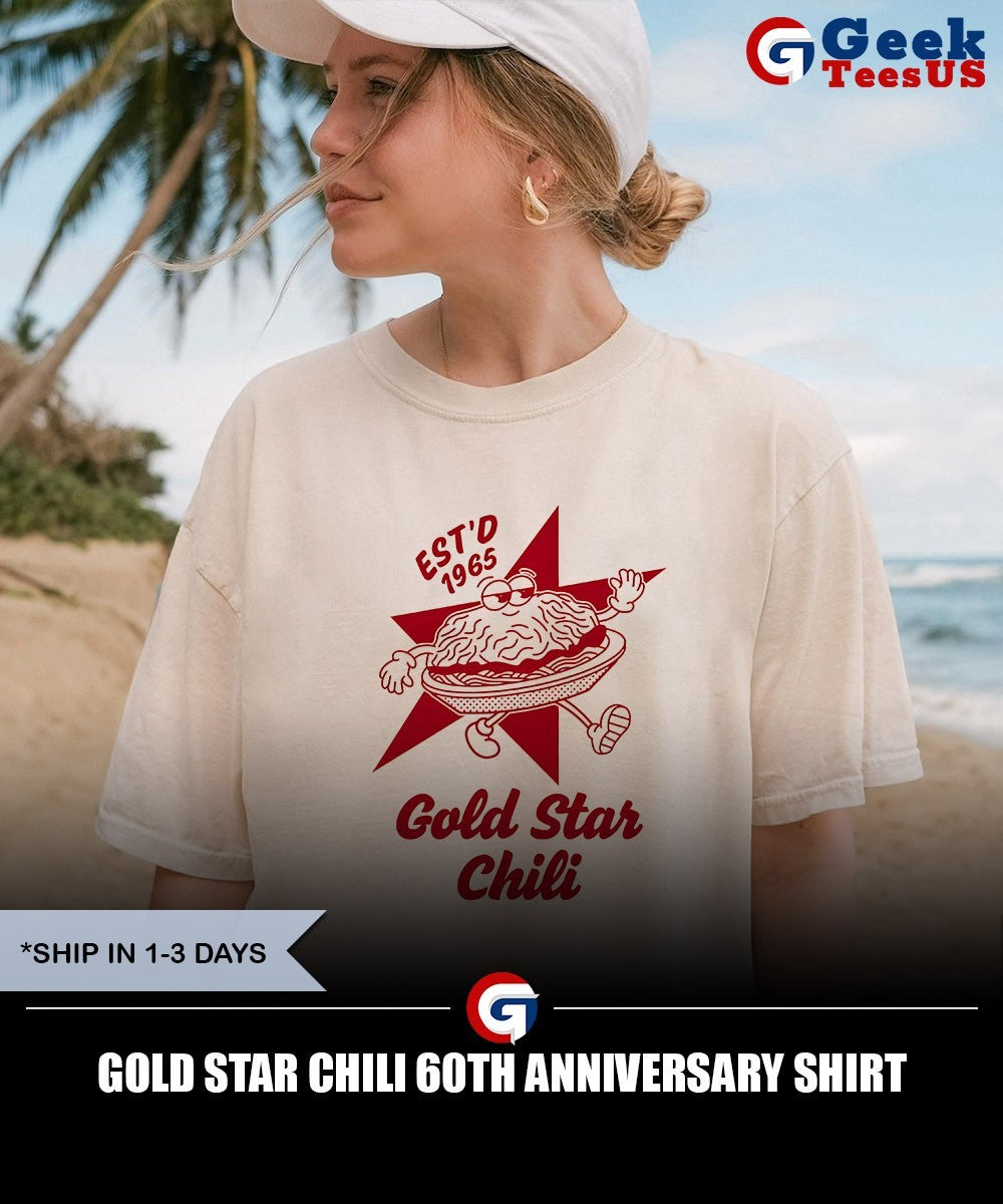 Gold Star Chili 60th Anniversary shirt