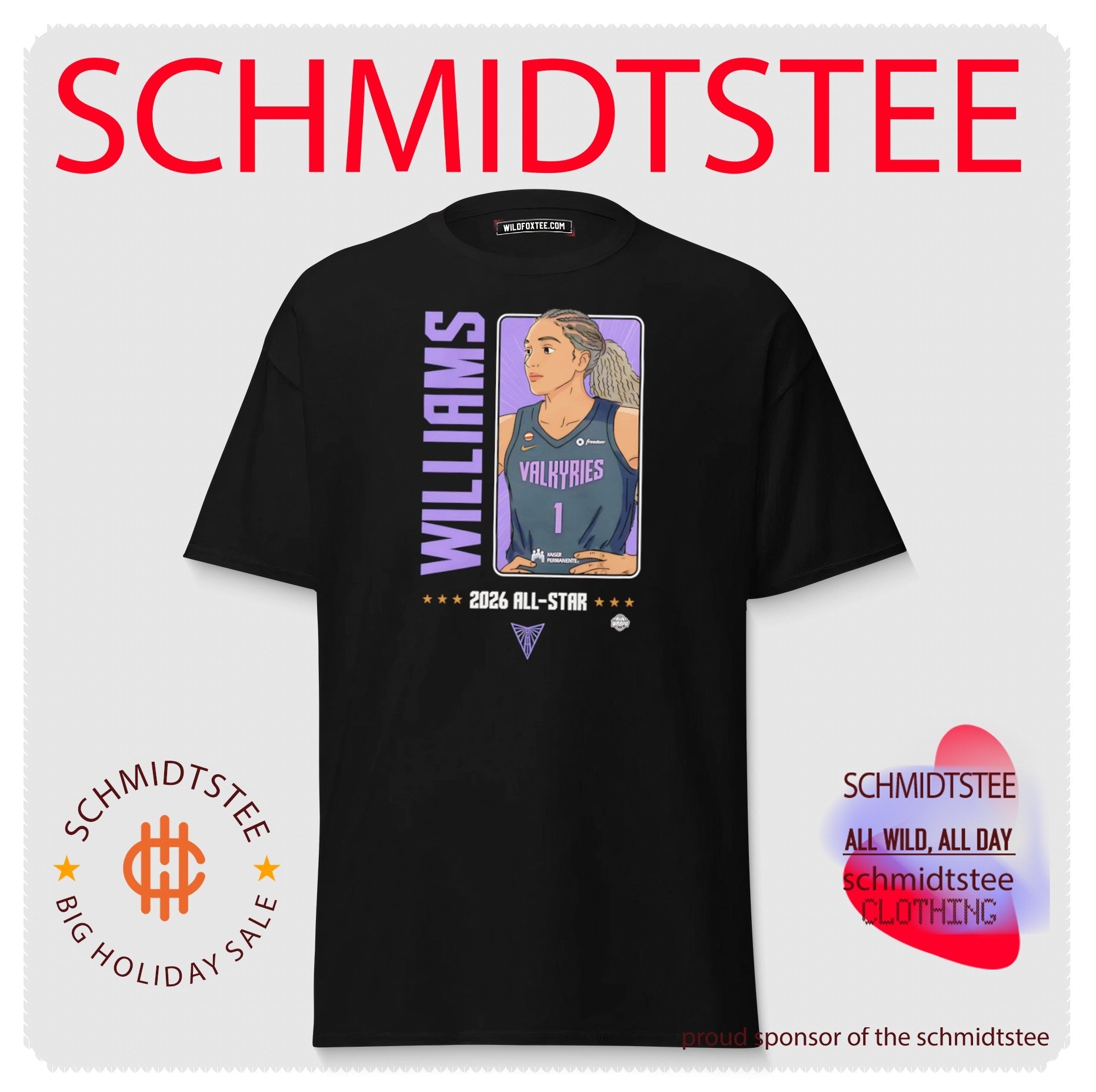 Golden State Valkyries Gabby Williams 2026 WNBA All-Star Game Intro shirt
