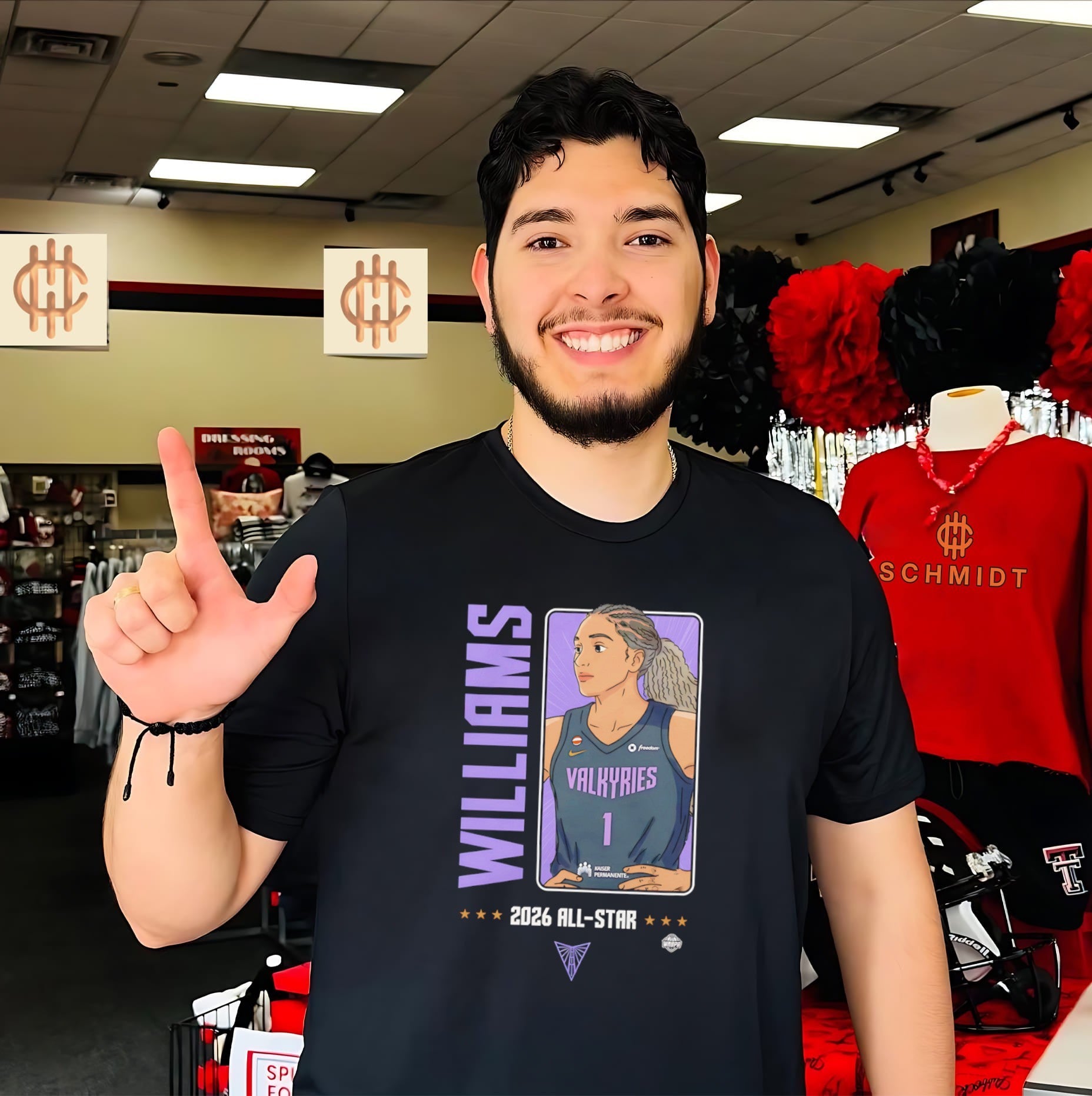 Golden State Valkyries Gabby Williams 2026 WNBA All-Star Game Intro shirt