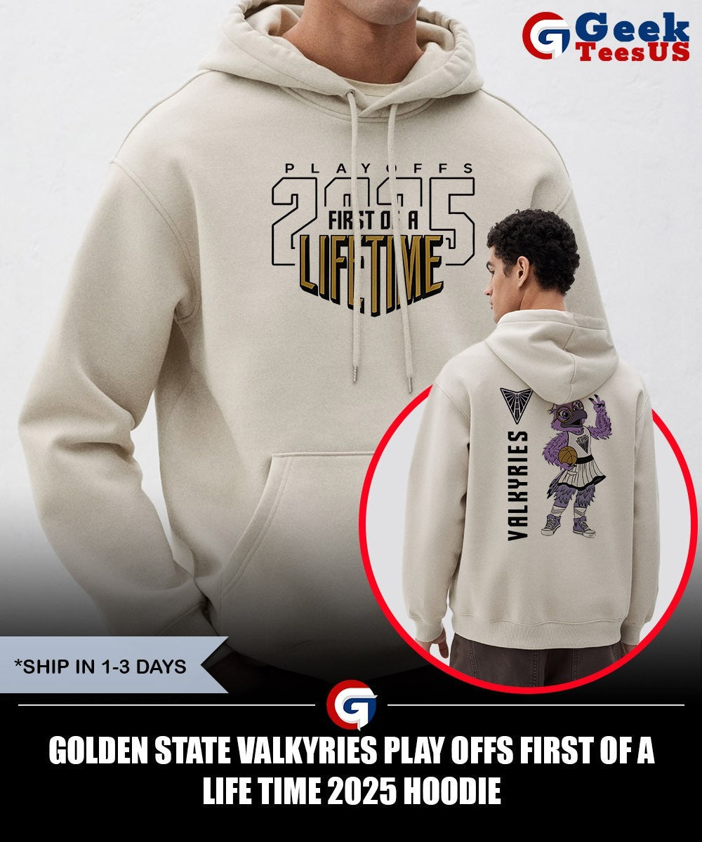 Golden State Valkyries Play Offs First Of A Life Time 2025 shirt
