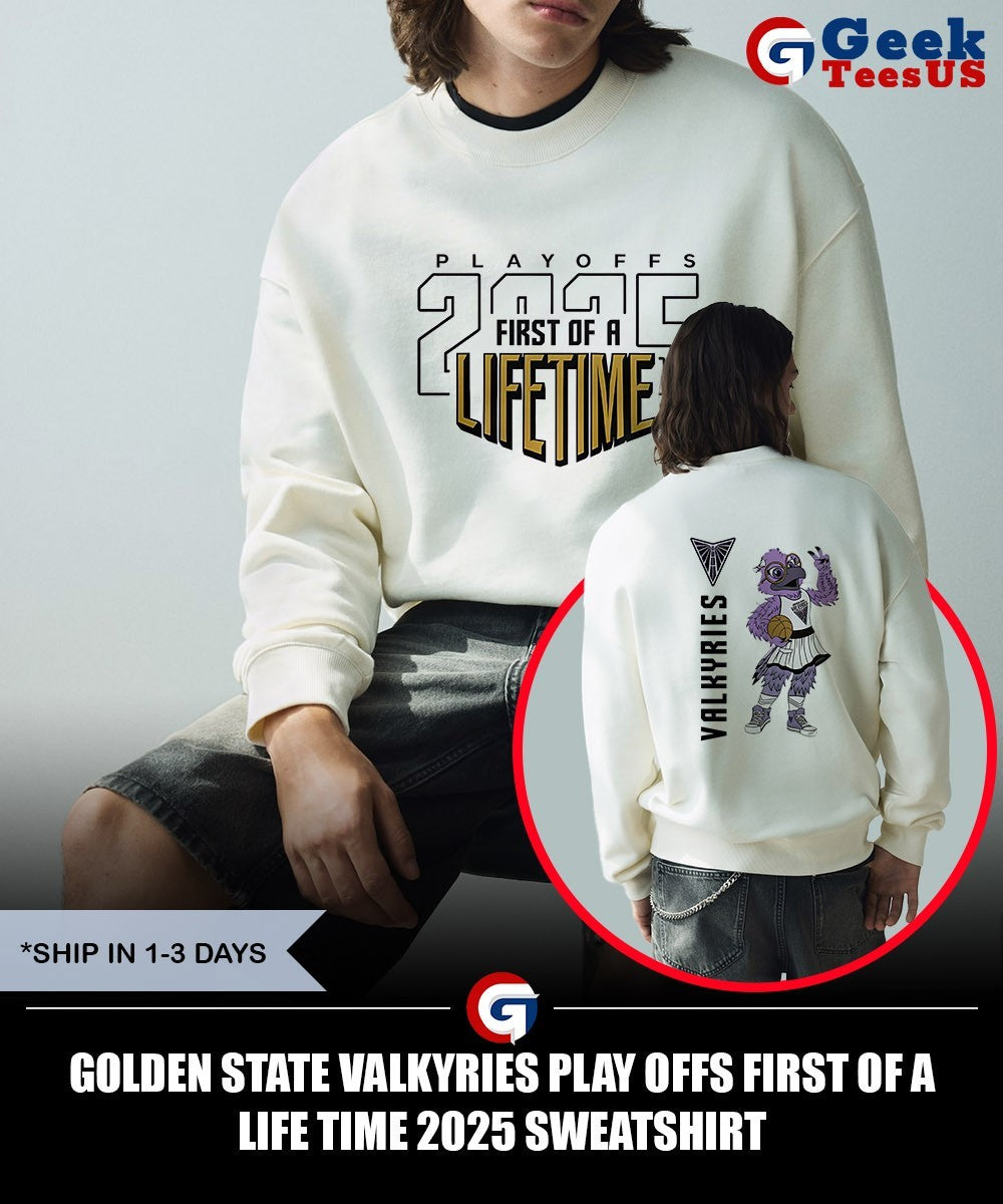 Golden State Valkyries Play Offs First Of A Life Time 2025 shirt