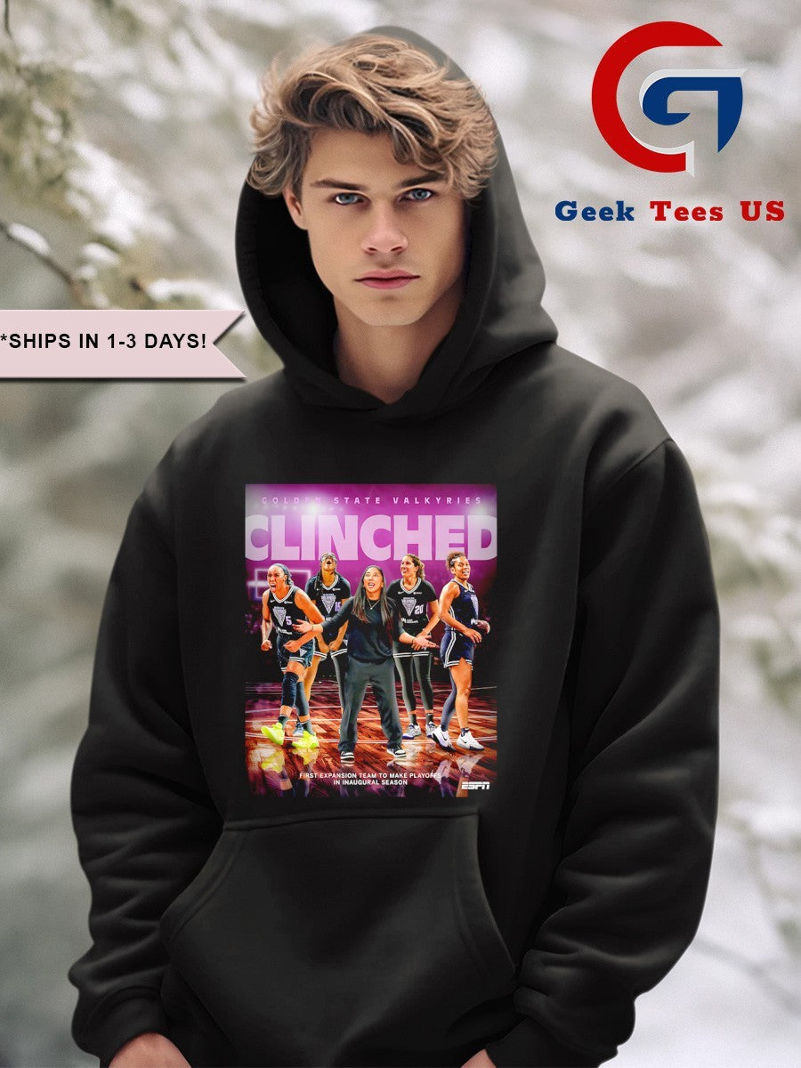 Golden State Valkyries WNBA Clinched Victory Makes History 2025 shirt