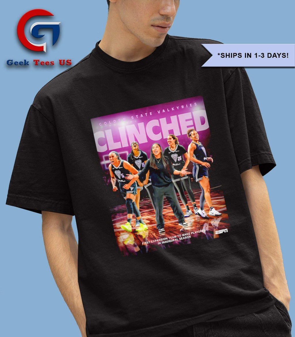 Golden State Valkyries WNBA Clinched Victory Makes History 2025 shirt