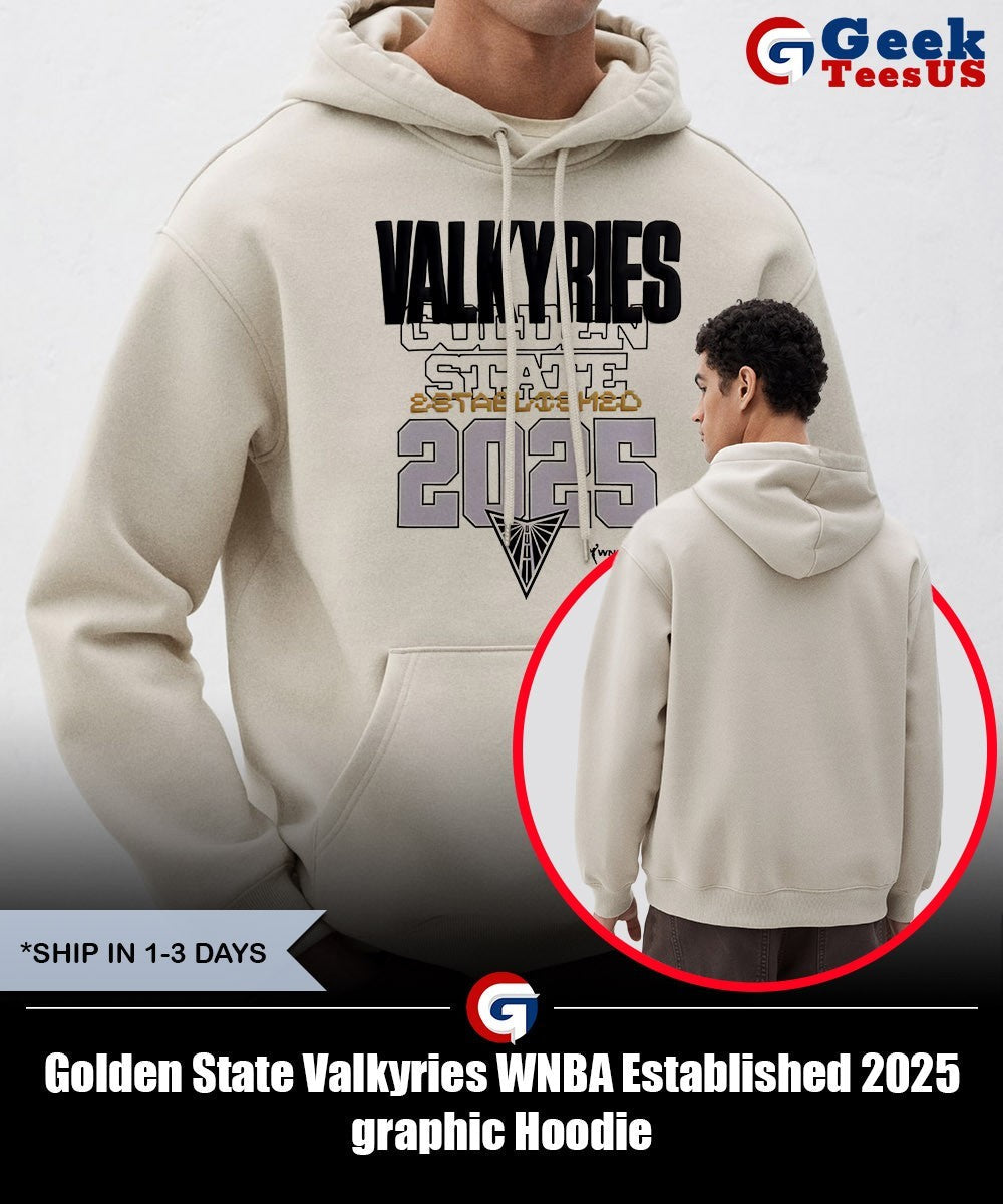 Golden State Valkyries WNBA Established 2025 graphic shirt