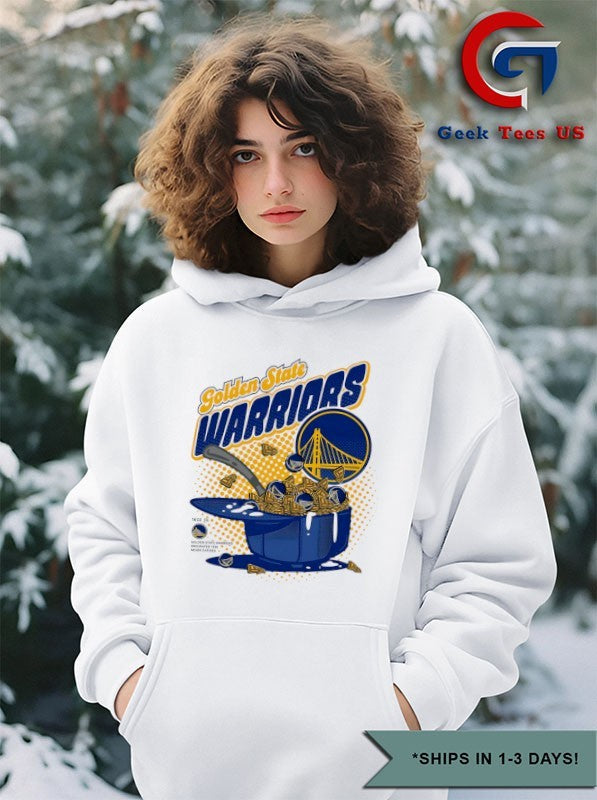 Golden State Warriors Cereal Bowl NBA 2025 graphic shirt