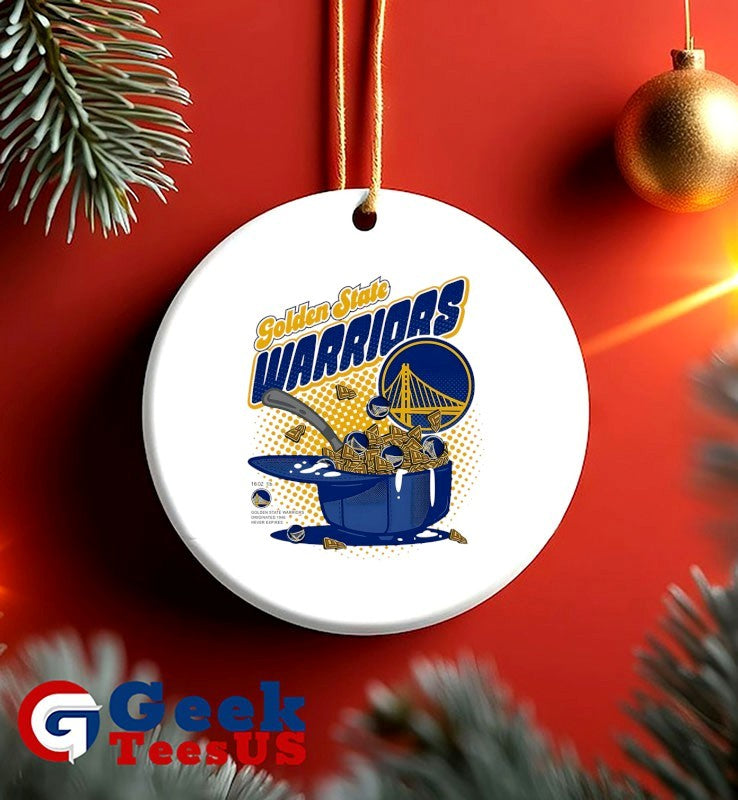 Golden State Warriors Cereal Bowl NBA 2025 graphic shirt