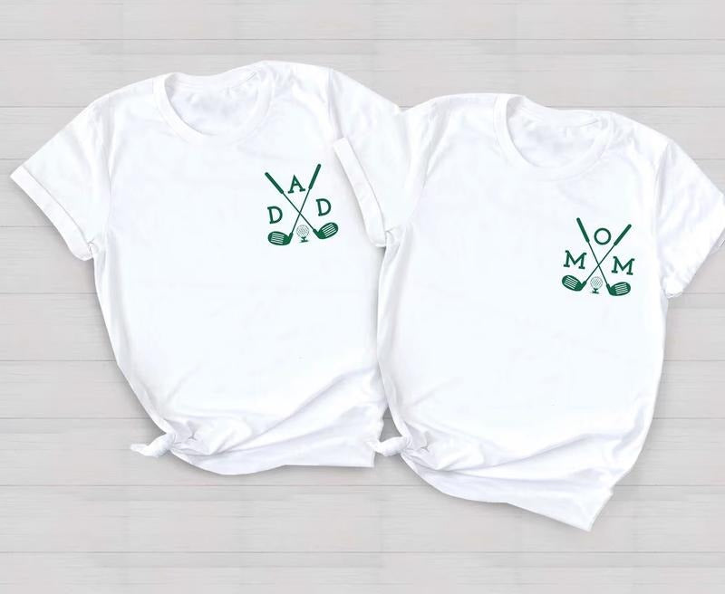 Golf First Birthday T-shirt, Hole in One Birthday TShirt, First Birthday Golf Shirt, Golf Theme Party, Golf Gift For Dad, Hole in One Family Shirts