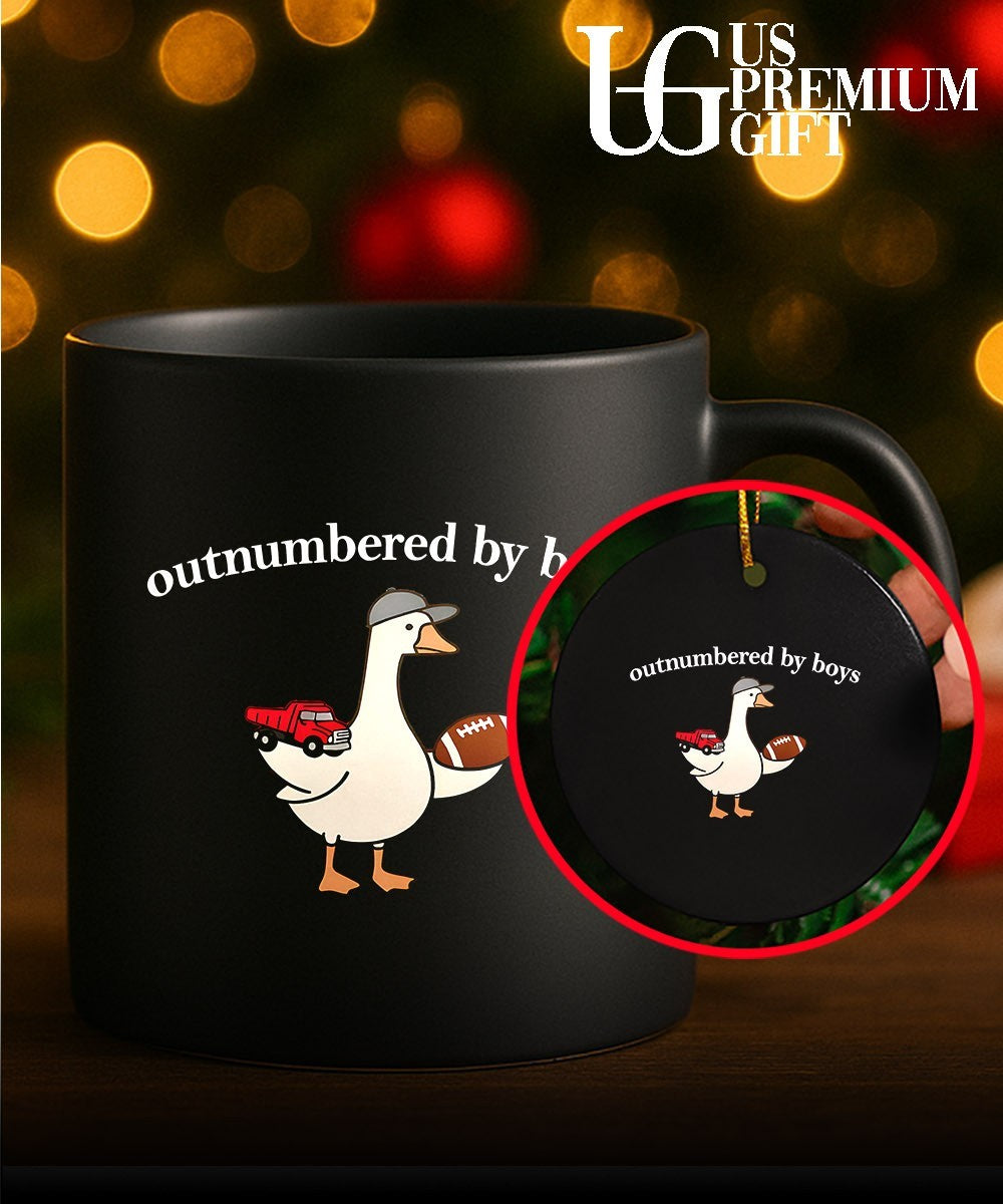 Goose outnumbered by boys shirt