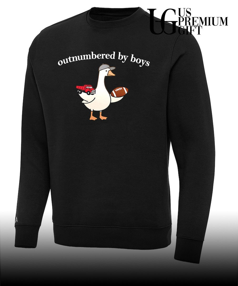 Goose outnumbered by boys shirt