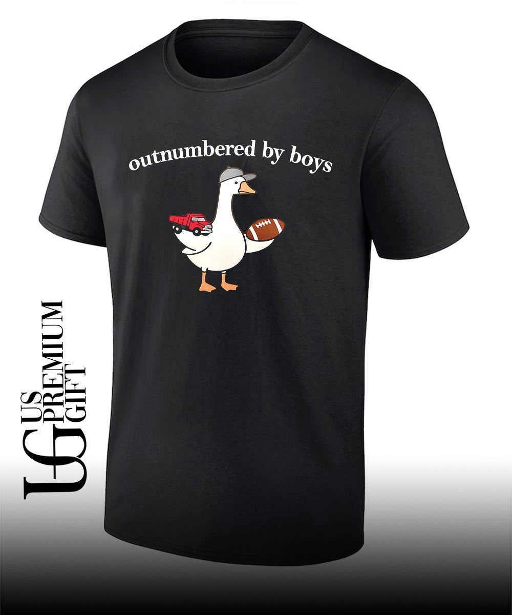 Goose outnumbered by boys shirt
