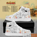 Gorillaz The Mountain Tour 2026 Signature Custom AJ1 Shoes