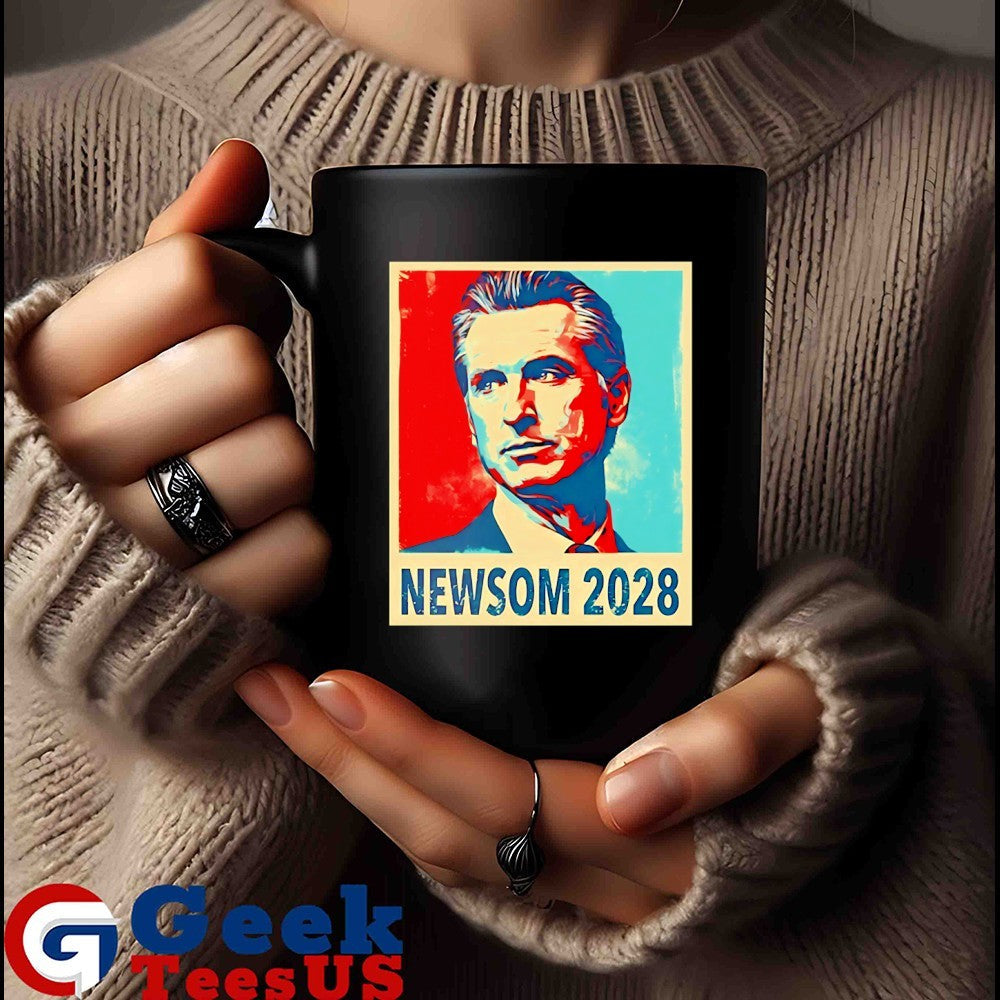 Governor Gavin Newsom for President 2028 hope shirt
