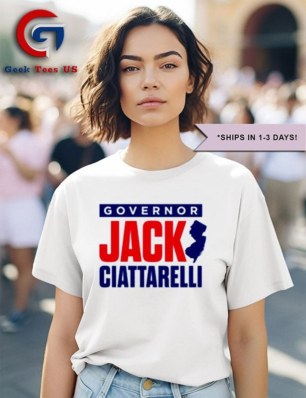 Governor Jack Ciattarelli 2025 shirt