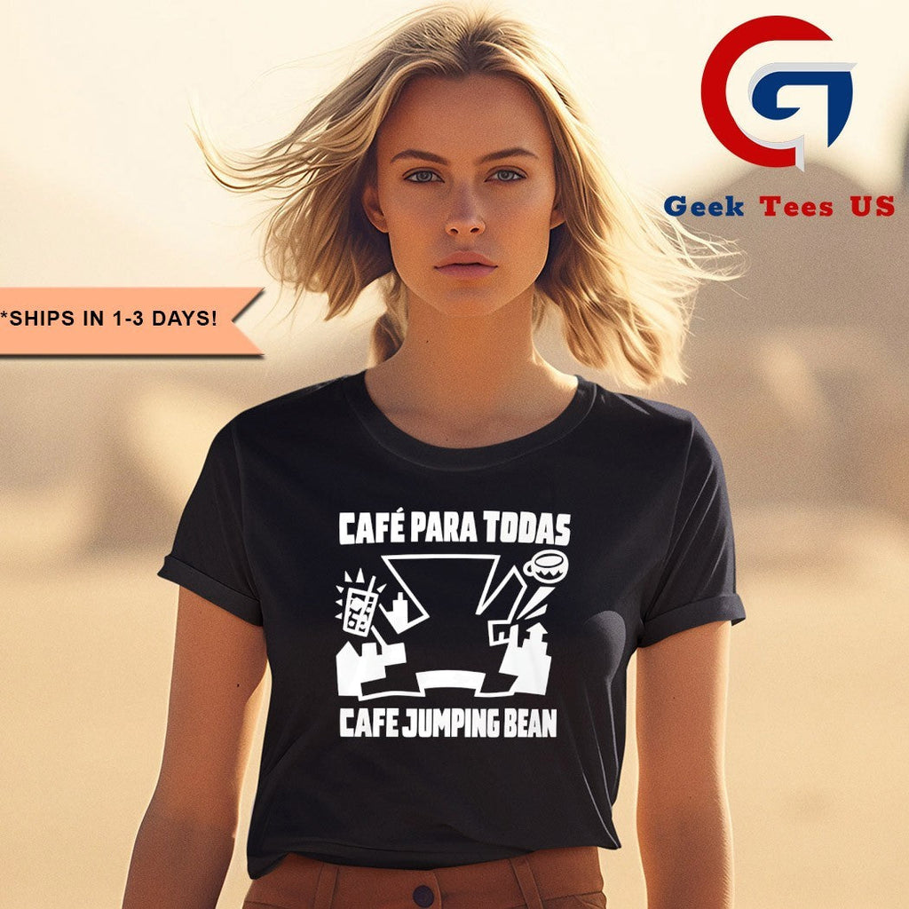 Governor Jb Pritzker Café Para Todas Cafe Jumping Bean shirt