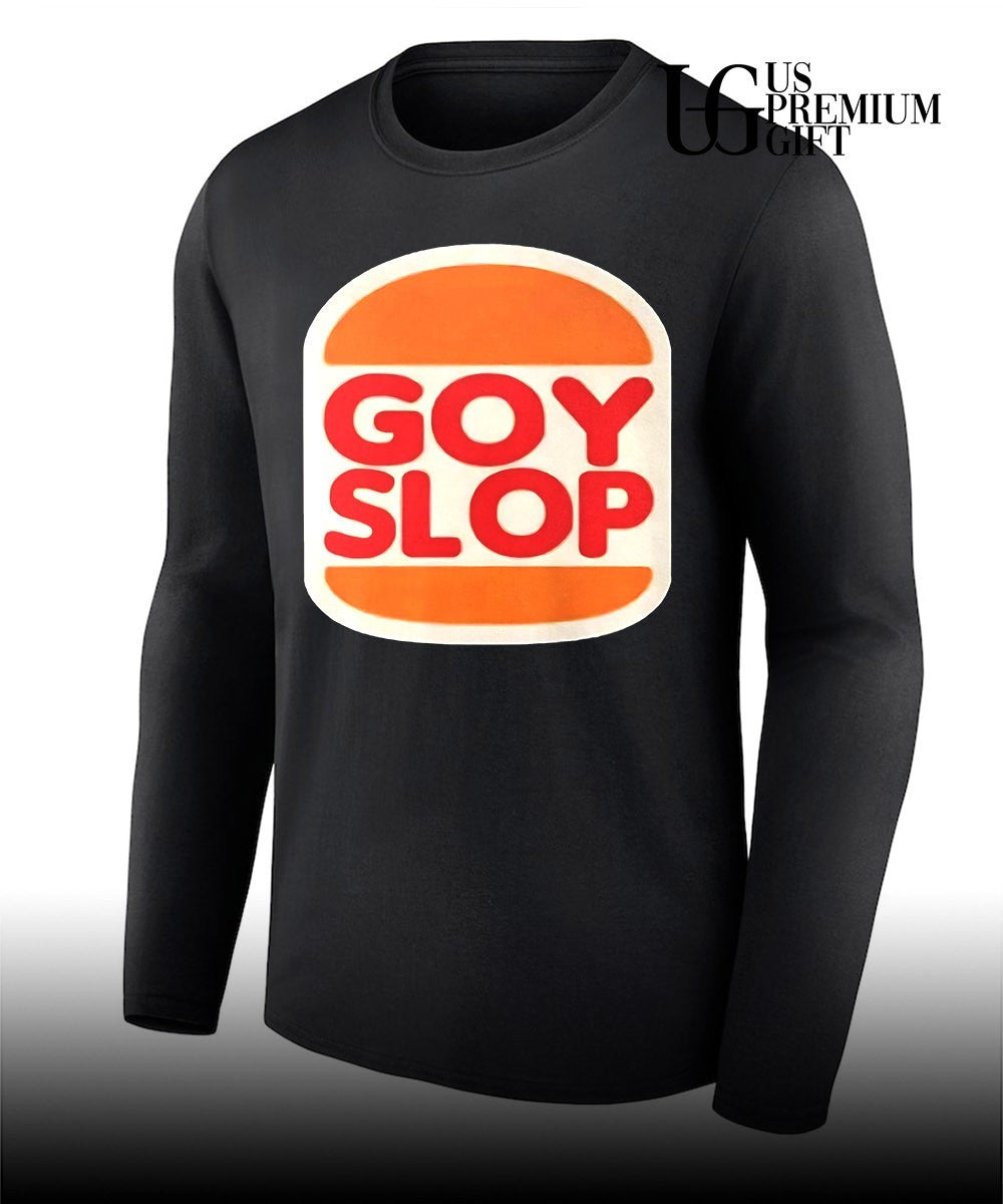 Goy Slop King logo shirt