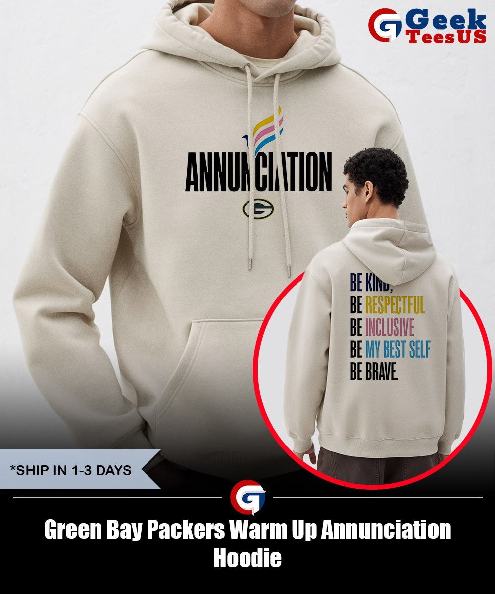 Green Bay Packers Warm Up Annunciation shirt