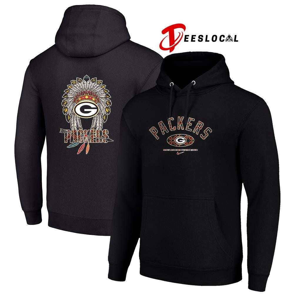 Green Bay Packers x Native American heritage month logo shirt