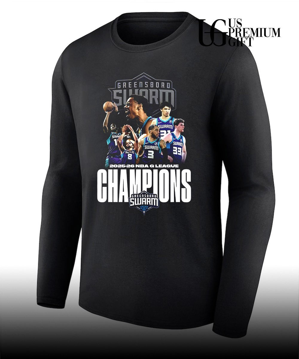 Greensboro Swarm NBA League Champions 2025-2026 shirt