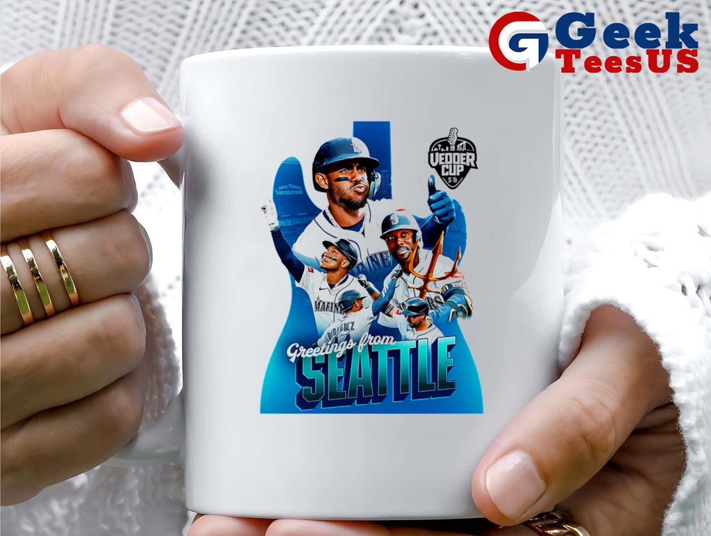 Greeting from Seattle Mariners baseball Winners Vedder Cup 2025 the Inaugural Series shirt