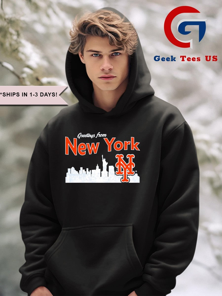 Greetings from New York Mets Skyline City 2025 shirt