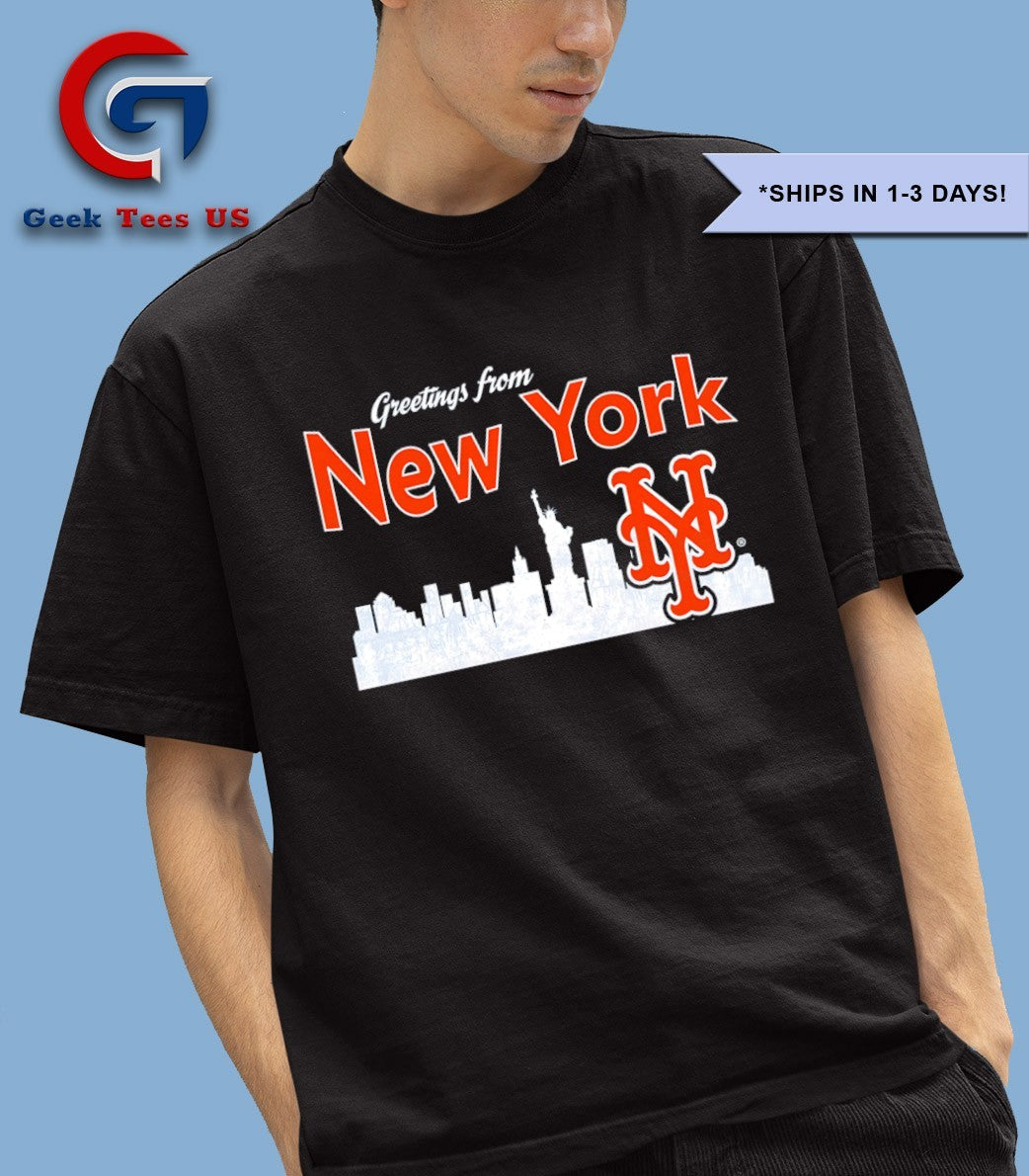 Greetings from New York Mets Skyline City 2025 shirt