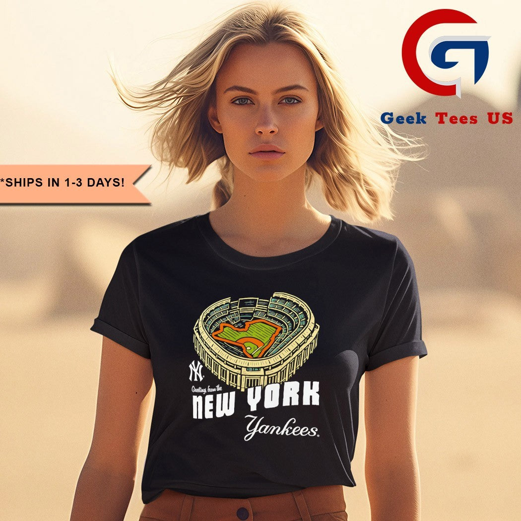 Greetings from the New York Yankees Home Stadium shirt
