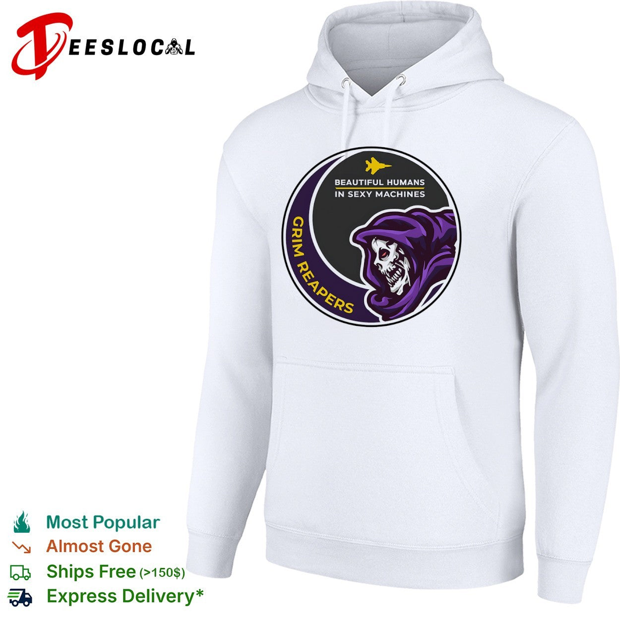Grim Reapers Beautiful Humans in Sexy Machines Emblem shirt