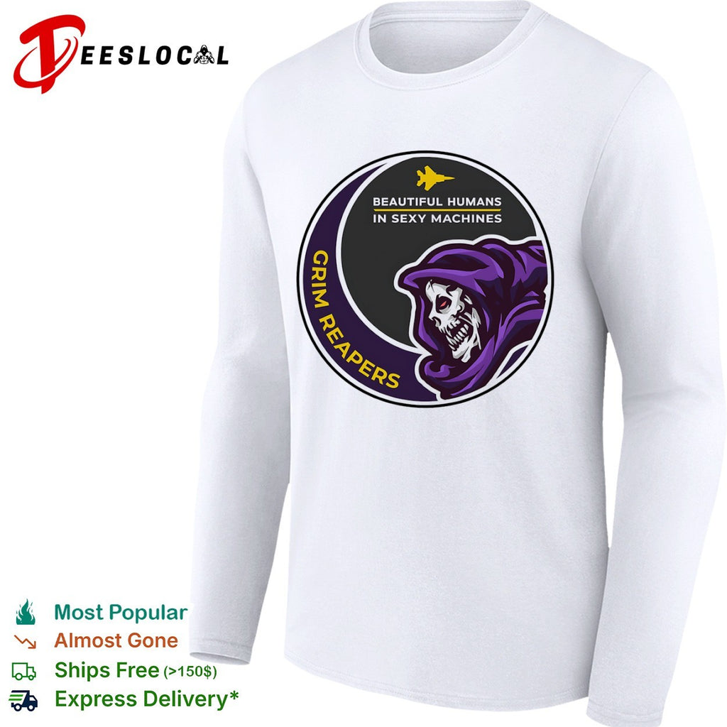 Grim Reapers Beautiful Humans in Sexy Machines Emblem shirt