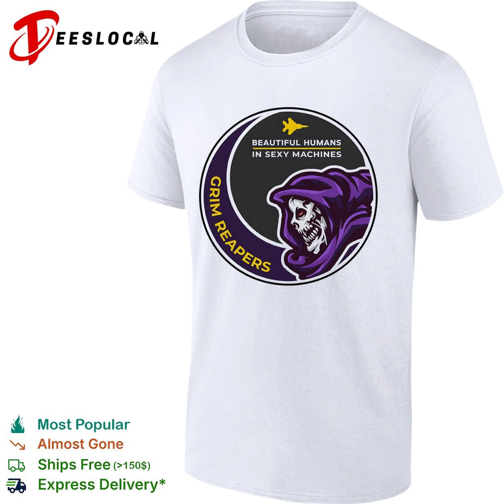 Grim Reapers Beautiful Humans in Sexy Machines Emblem shirt